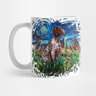 German Shorthair Pointer Night (version 2) Mug